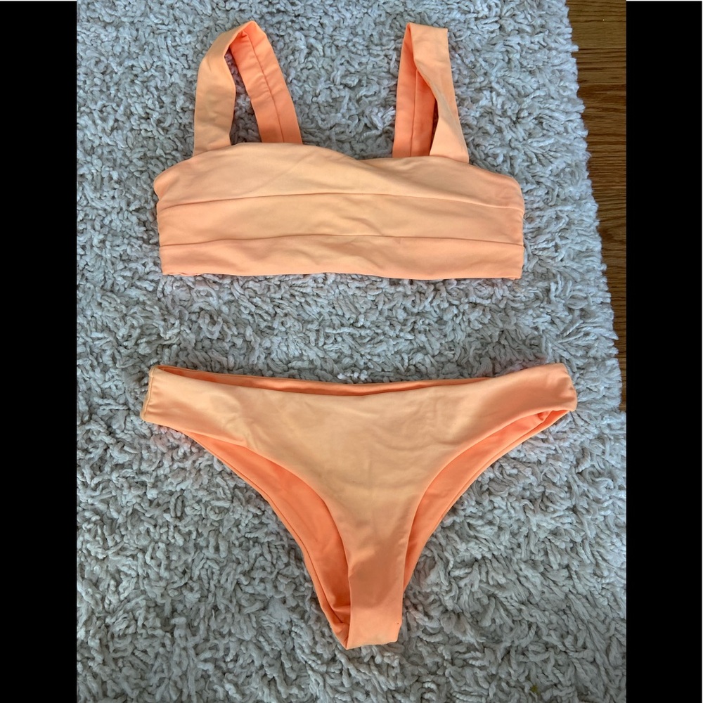 Orange bikini